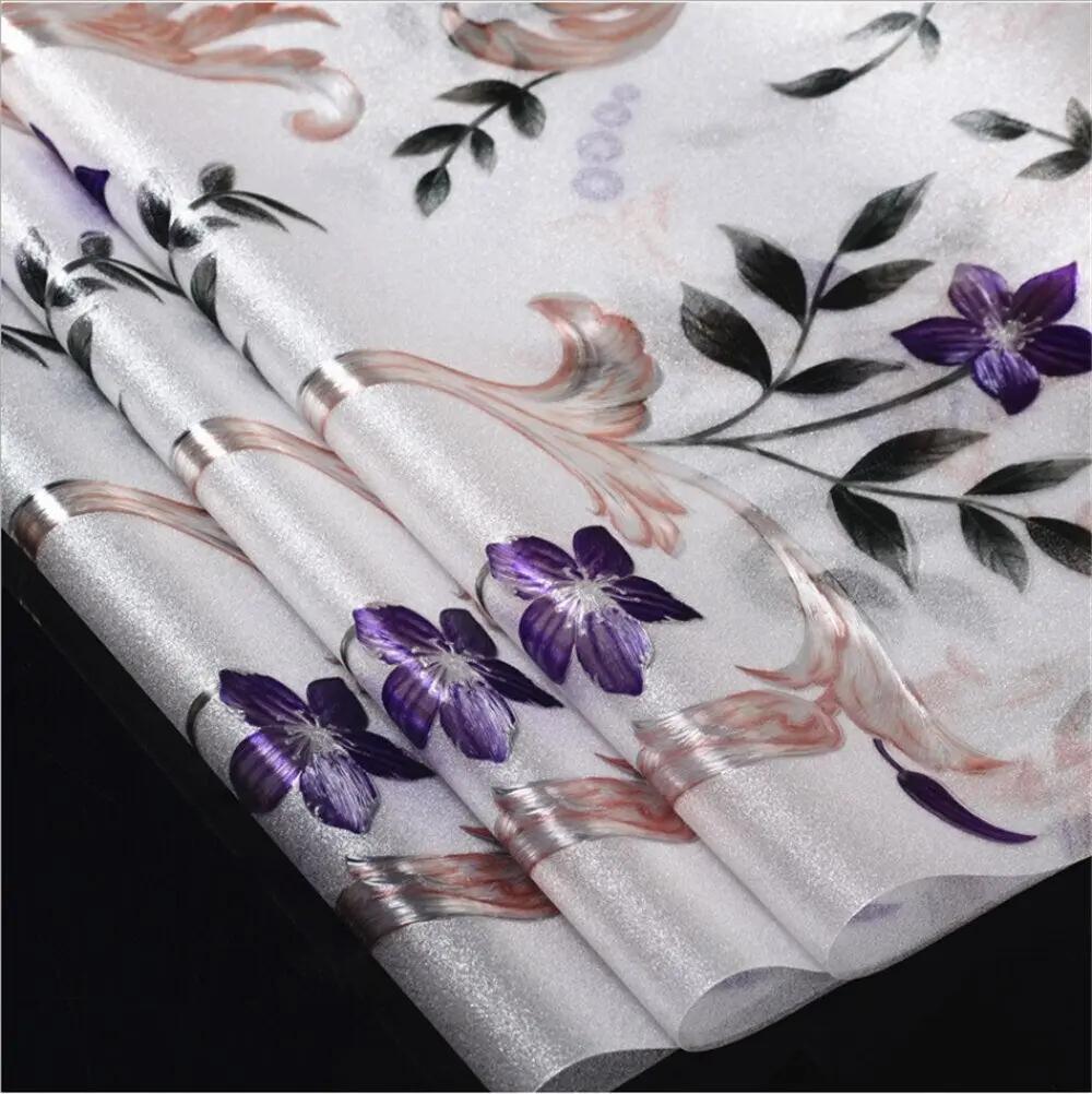 Decorative Window Film | Privacy Door Film | Static Cling Glass Self-adhesive Film For Stained Glass | Anti UV | Glass Stickers Decal - IconiQa