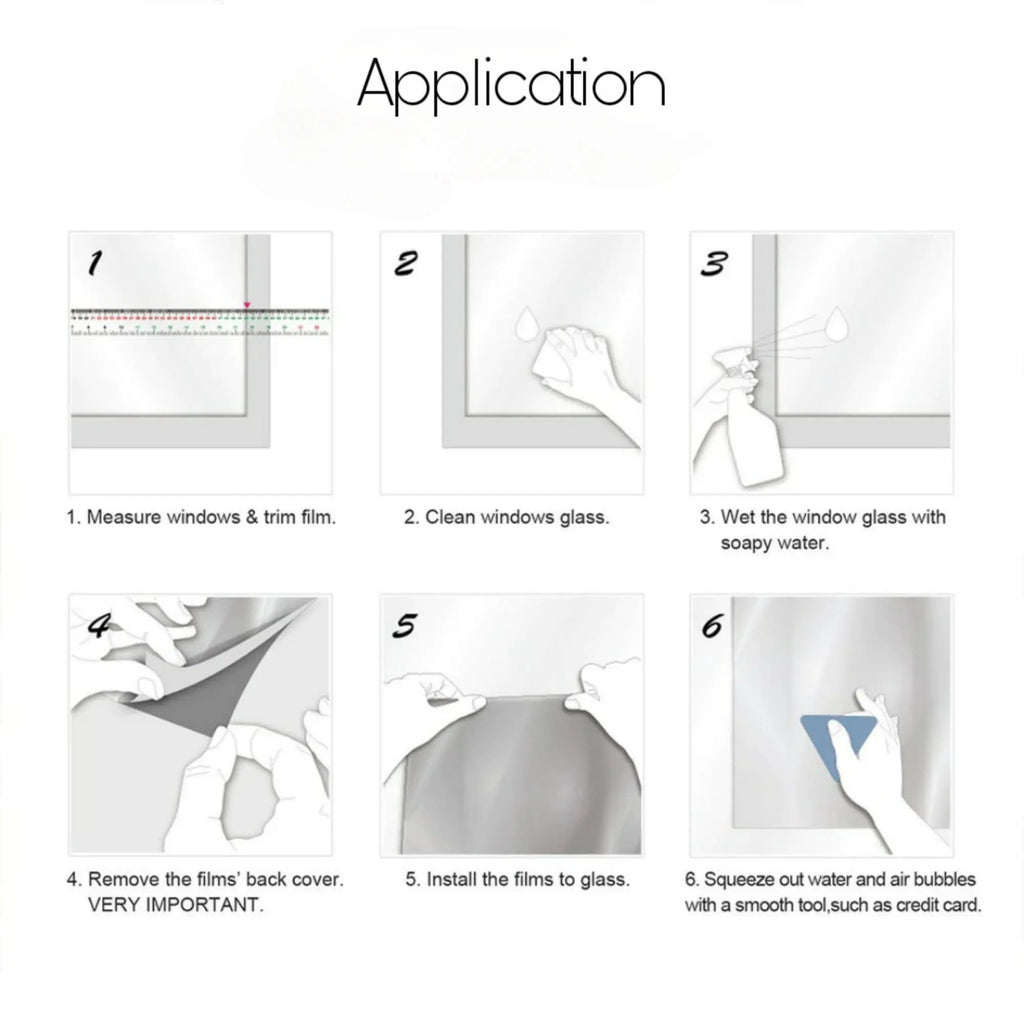 3D Rainbow Privacy Window Film | Static Cling | Stained Glass Window Sticker | Adhesive Window Vinyl | No Glue Window Decal | Anti UV Film - IconiQa