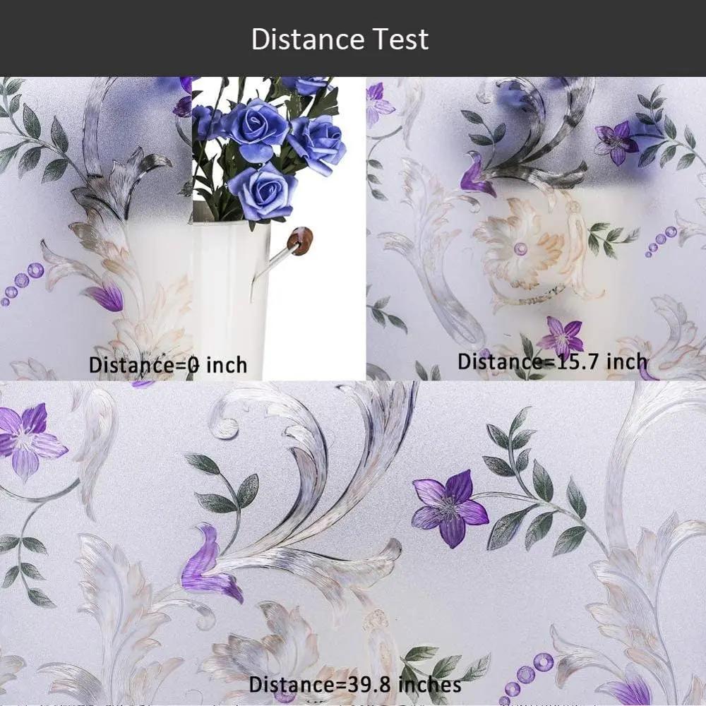 Decorative Window Film | Privacy Door Film | Static Cling Glass Self-adhesive Film For Stained Glass | Anti UV | Glass Stickers Decal - IconiQa