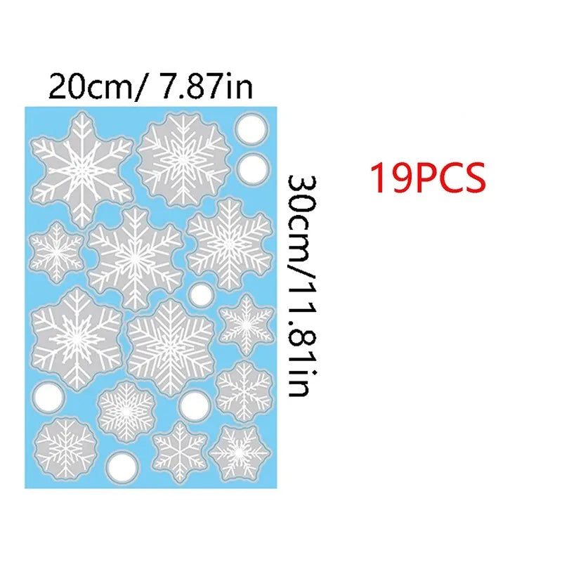Christmas Snowflake Window Stickers | Static Cling