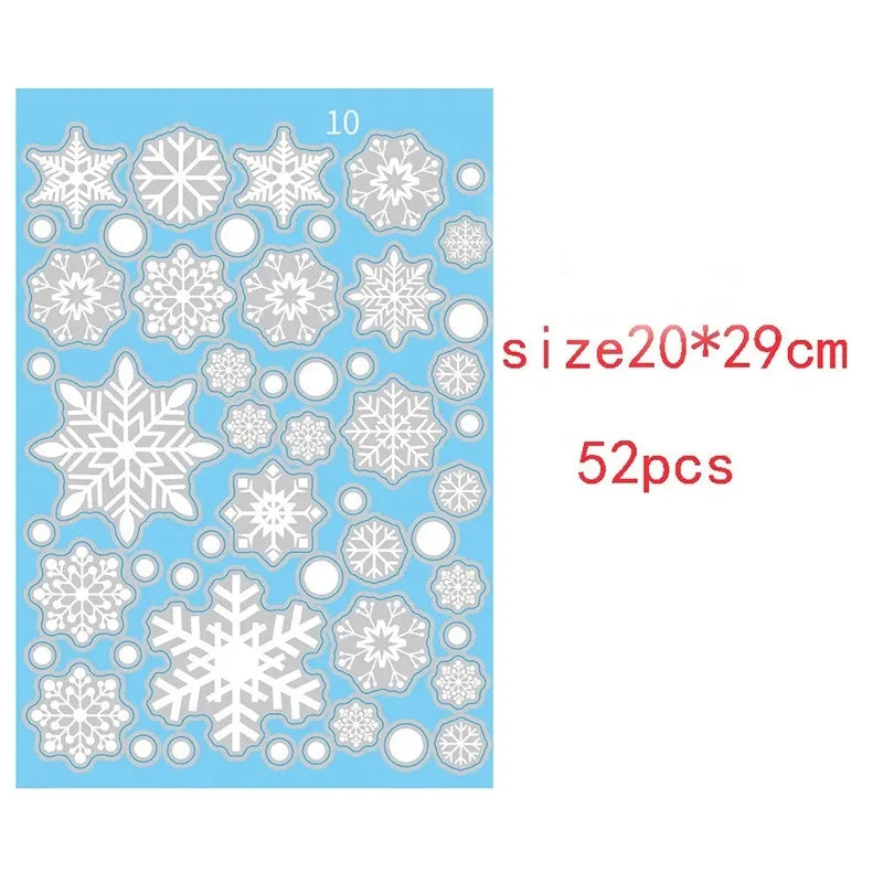 Christmas Snowflake Window Stickers | Static Cling