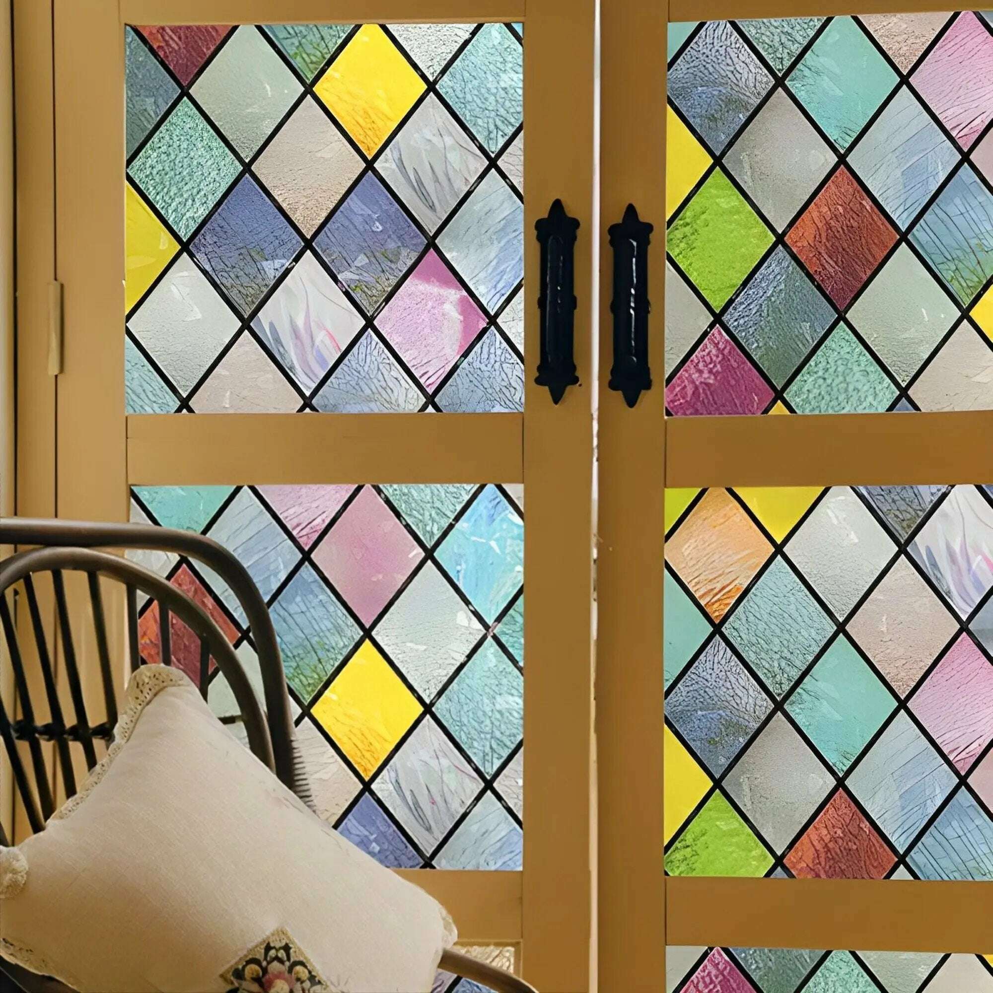 colorful-lattice-window-film-stained-glass-treatment-film-non-sticky-static-cling-rainbow-glass-decals-stickers-for-home-anti-uviconiqa-34520302